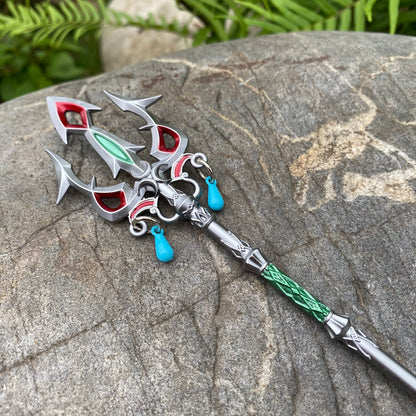 The Link Lightscale Trident Miniature Metal Replica 22CM/8.7"