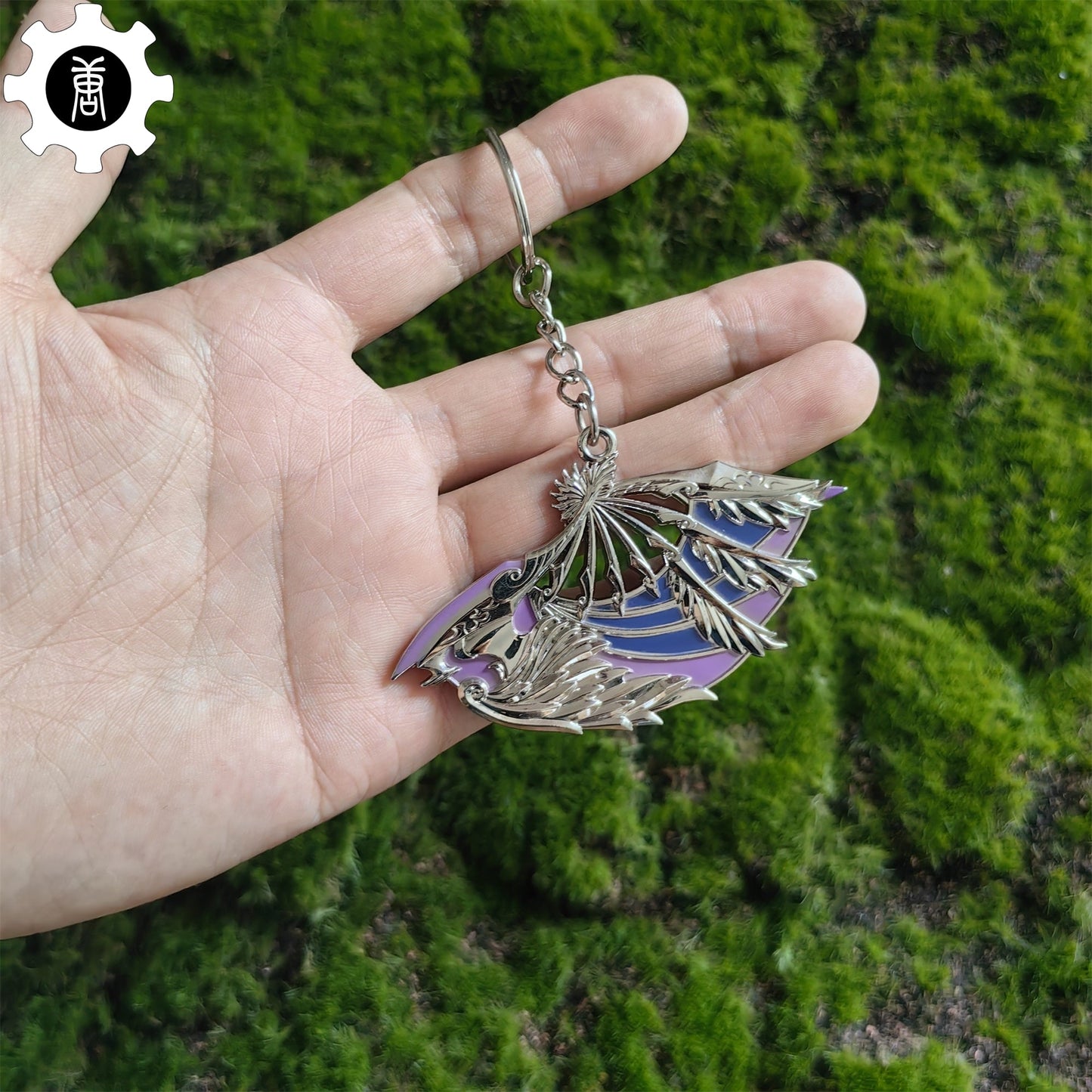 Val Ignite Fan Keychain Backpack Pendant