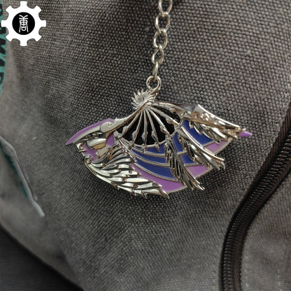 Val Ignite Fan Keychain Backpack Pendant