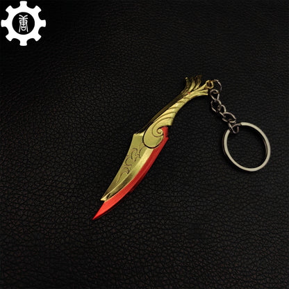 Game Prop Ignite Fan Mini Metal Keychain