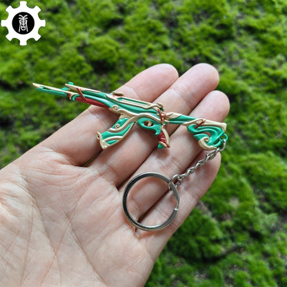 Metal Imperium Vandal Gun Tiny Keychain Pendant