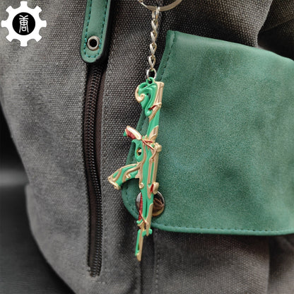 Metal Imperium Vandal Gun Tiny Keychain Pendant