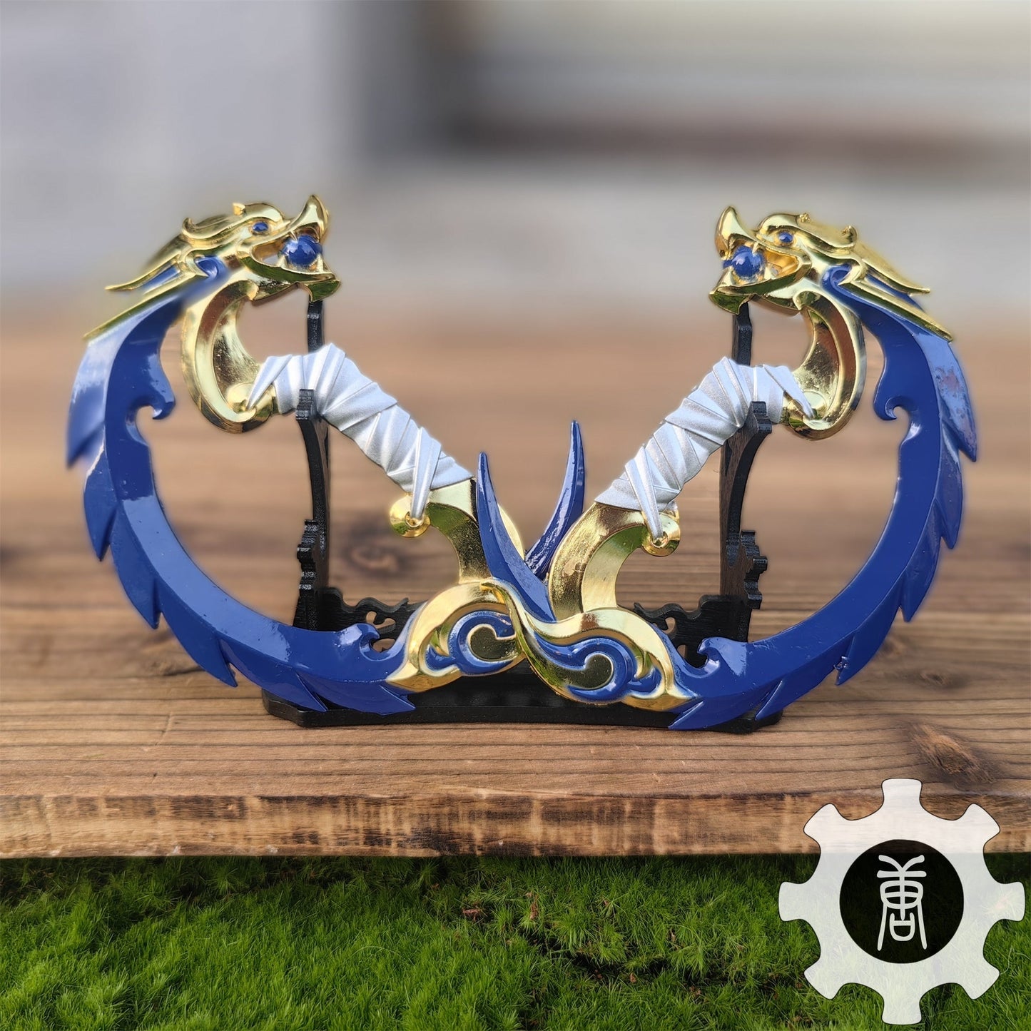 Metal 4 Color Blades Of Imperium Blunt Blade Replica Model