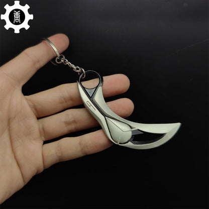 Mini Ion Karambit Metal Keychain
