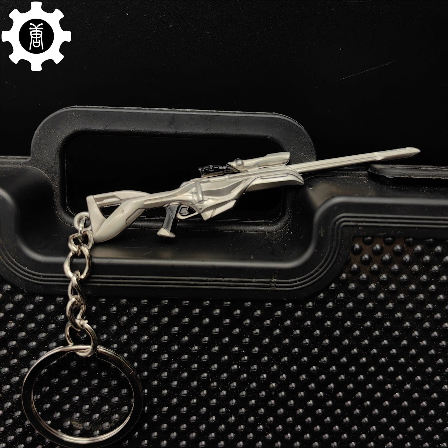 Mini Ion Operator Gun Keychain Metal Pendant