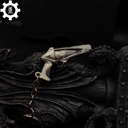 Mini Ion Sheriff Gun Metal Keychain
