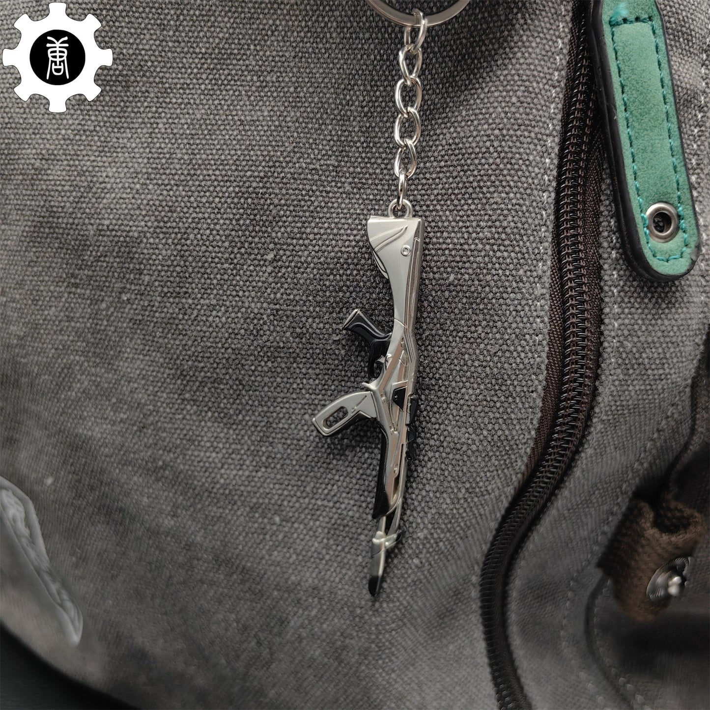 Hot Game Ion Vandal Gun Metal Keychain