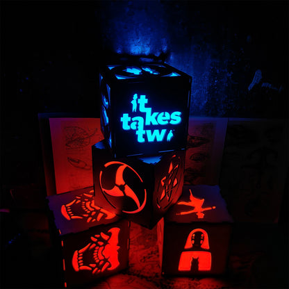 It Takes Two Inspired Lantern Desk Decor