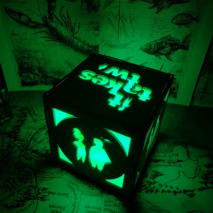 It Takes Two Inspired Lantern Desk Decor