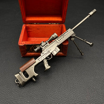 JNG-90 Miniature Metal Sniper Rifle 6.5CM/6.49"