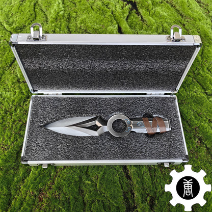 Jett Kunai Metal Jett Throwing Knife Life Size Blunt Blade Replica
