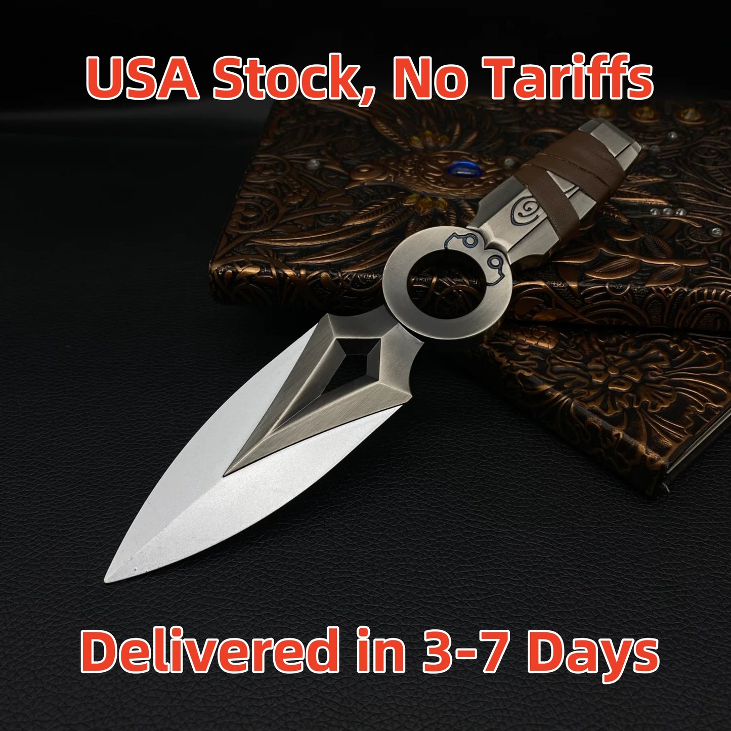 Jett Throwing Knife Metal Replica USA Only