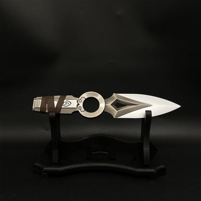 Jett Kunai Metal Jett Throwing Knife Life Size Blunt Blade Replica