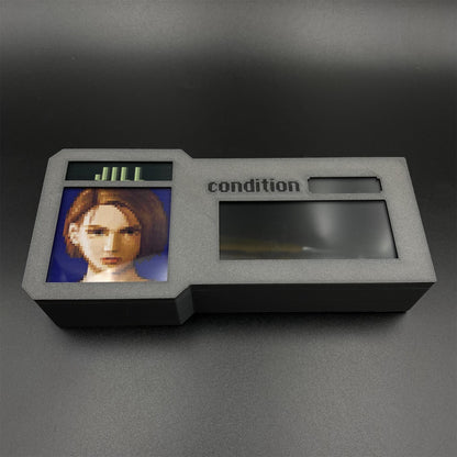 3D Printed RE3 Jill Valentine Health Condition Bar Status Screen