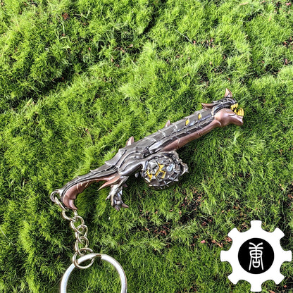 Elderflame Judge Skin Gun Keychain Backpack Decor Cool Gift 3 In 1 Pack