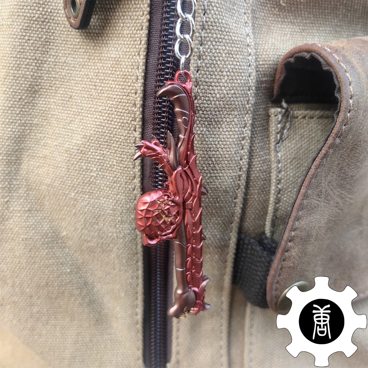 Elderflame Judge Skin Gun Keychain Backpack Decor Cool Gift 3 In 1 Pack