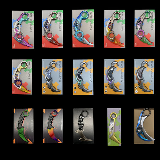 Best Quality Game Karambit IRL Metal Replica For Collection