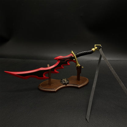 Mini Mini Kasaka's Venom Fang And Knight Killer Dagger Metal Replica