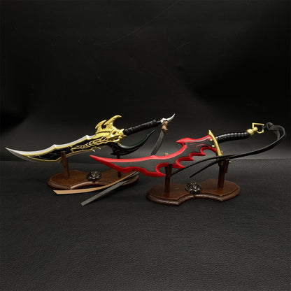 Mini Mini Kasaka's Venom Fang And Knight Killer Dagger Metal Replica