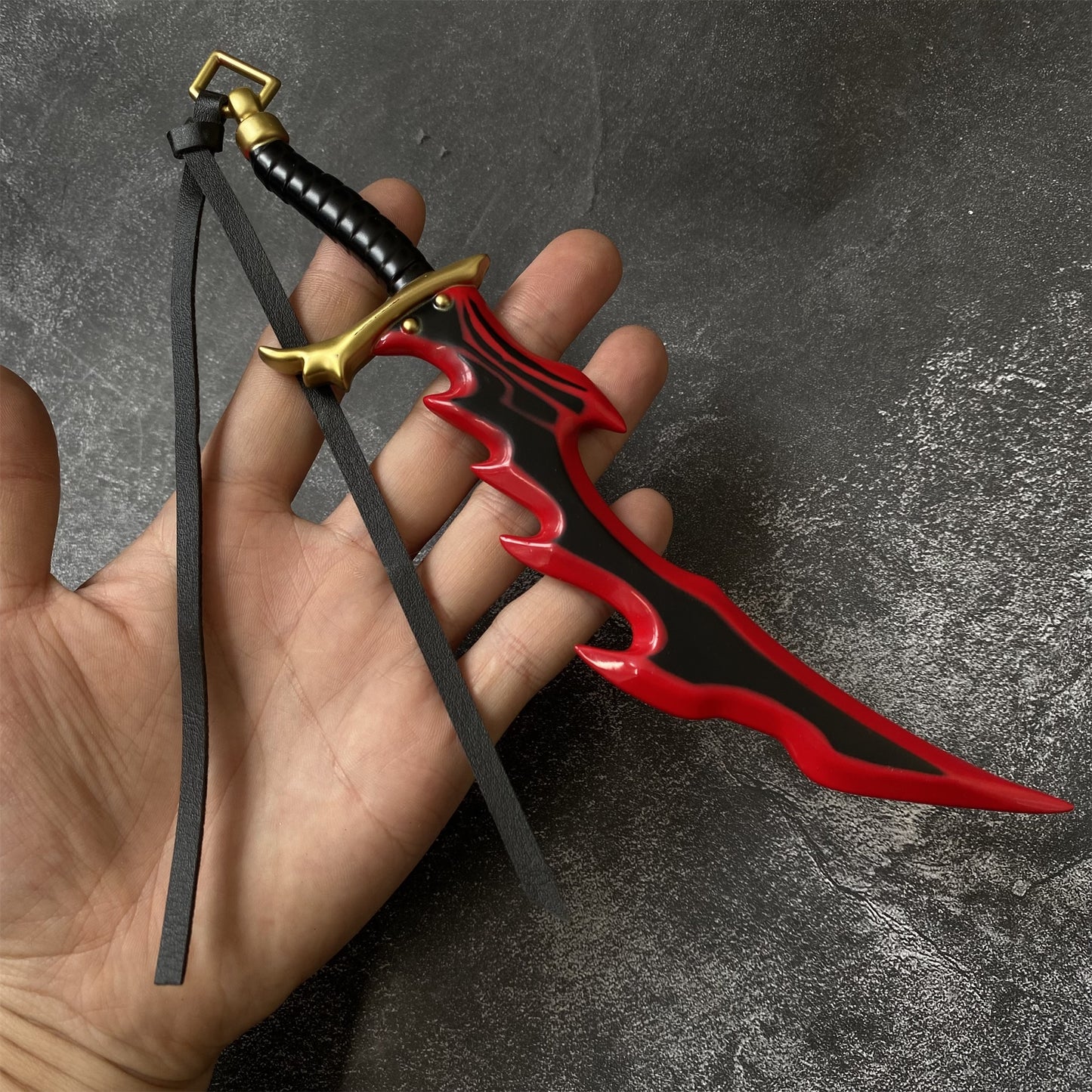 Mini Mini Kasaka's Venom Fang And Knight Killer Dagger Metal Replica