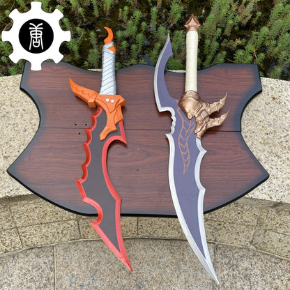 Kasaka's Venom Fang Dagger & Knight Killer Dagger Life-Size Metal Replica