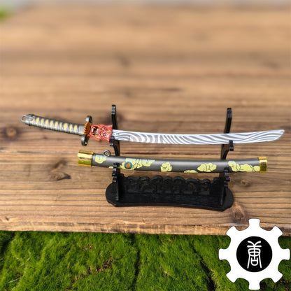 Metal Onimaru Kunitsuna Sword Katana Replica 4 In 1 Pack