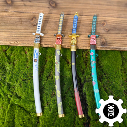 Metal Onimaru Kunitsuna Sword Katana Replica 4 In 1 Pack