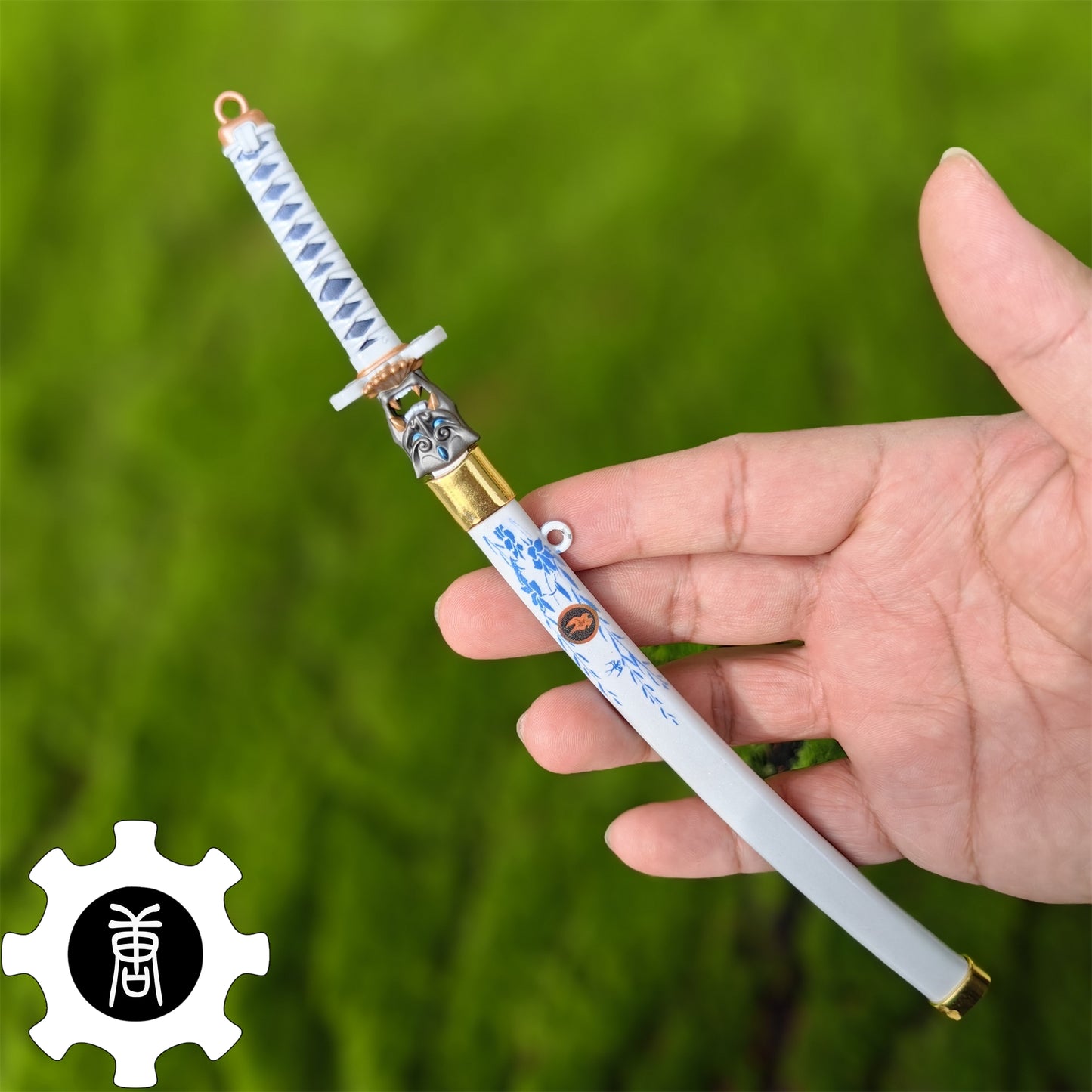 Metal Onimaru Kunitsuna Sword Katana Replica 4 In 1 Pack