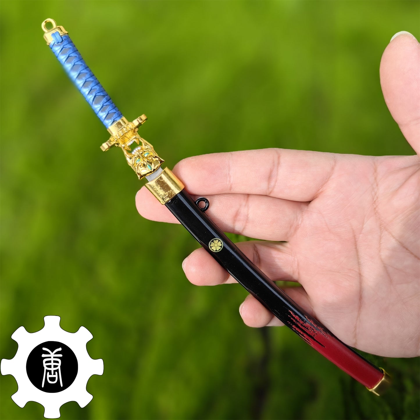 Metal Onimaru Kunitsuna Sword Katana Replica 4 In 1 Pack