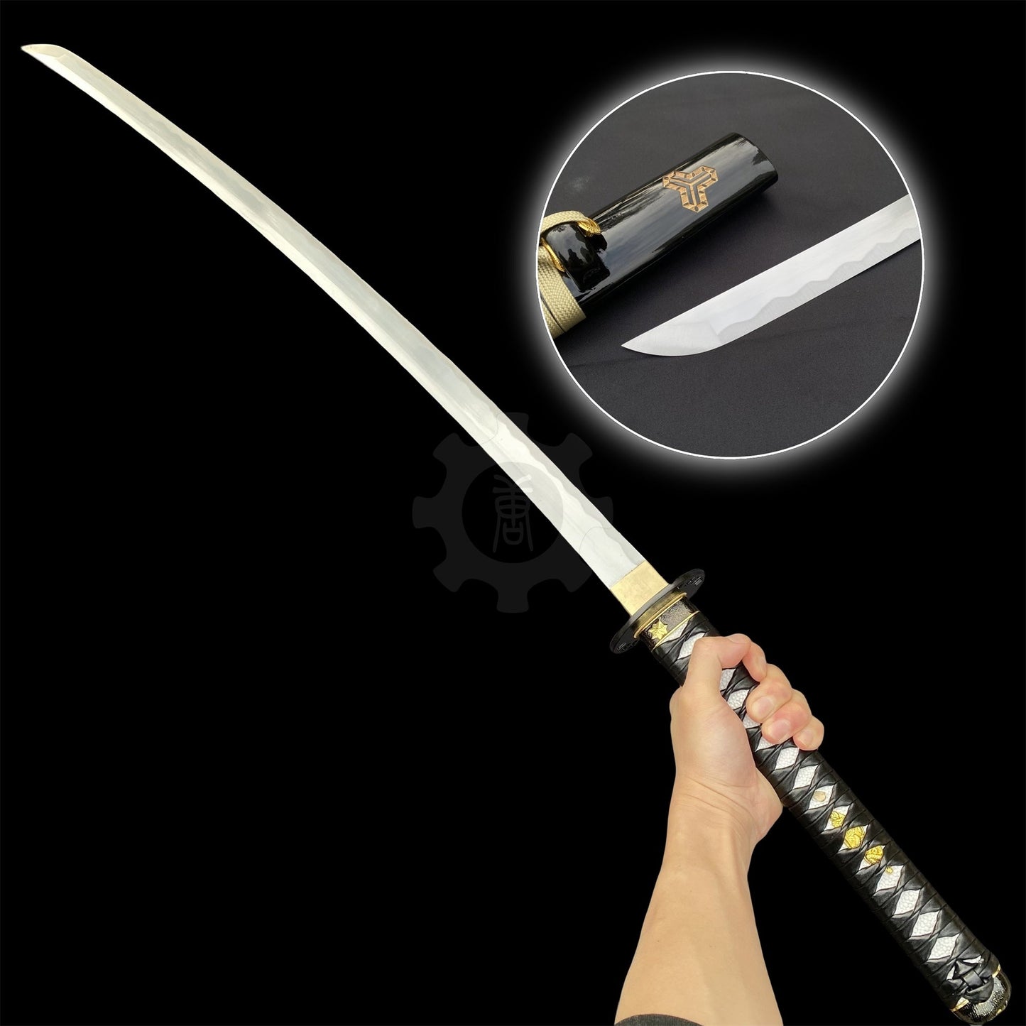IRL Uma Thurman Katana Carbon Steel Samurai Sword