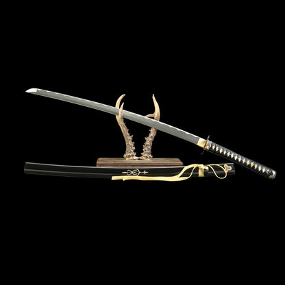 Beatrix Kiddo Bride Hanzo Katana Carbon Steel Samurai Sword For Collection