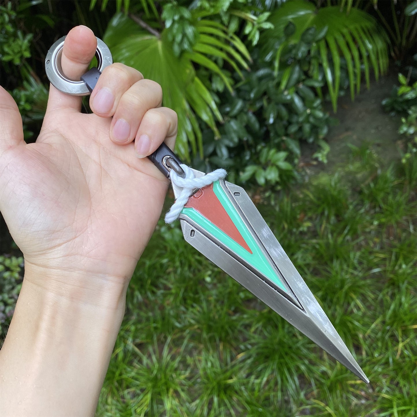 IRL OW2 Kiriko Kunai Metal Replica-Blunt Blade Version