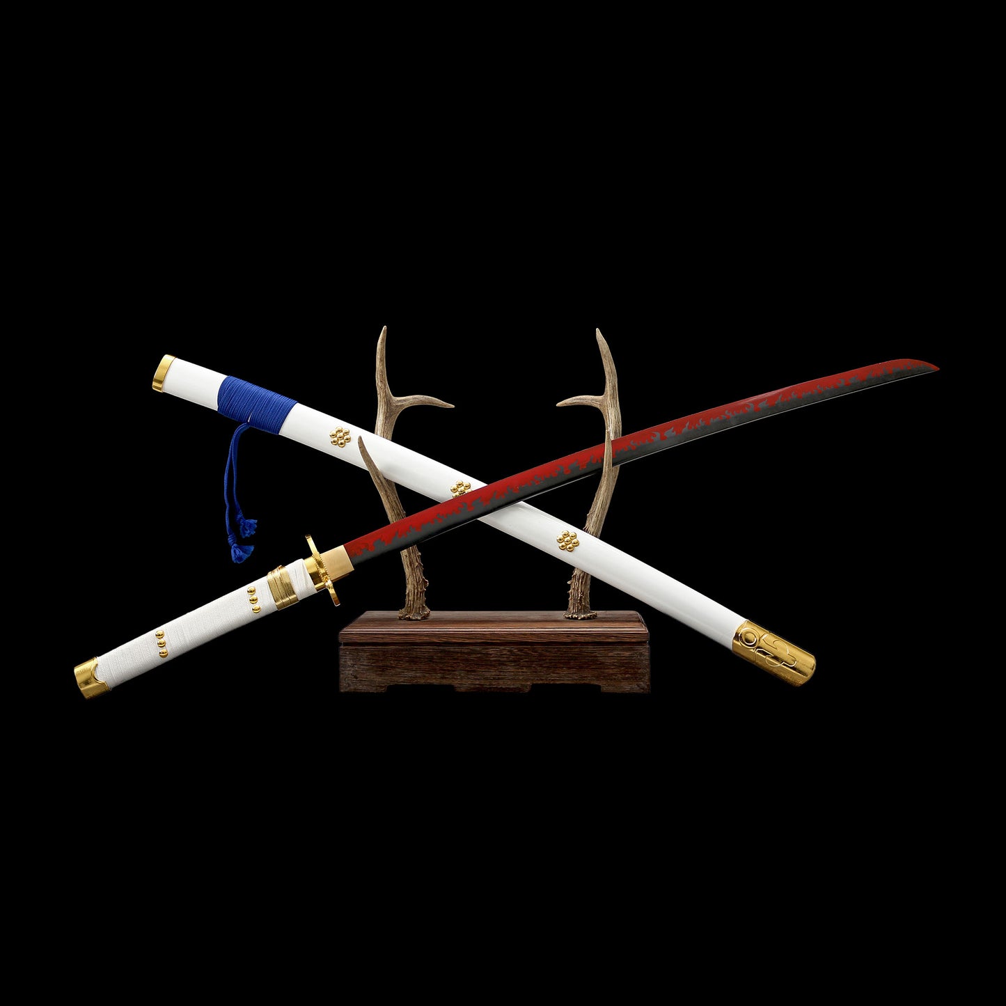 Kozuki Oden Ame no Habakiri Katana Carbon Steel Samurai Sword For Collection