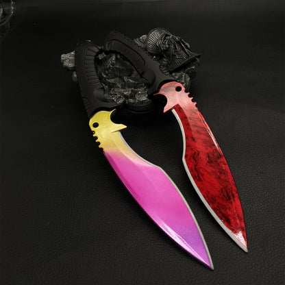 Metal Kukri Knife Game Props 2 Options