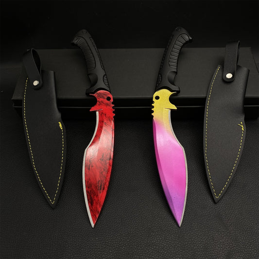 Metal Kukri Knife Game Props 2 Options