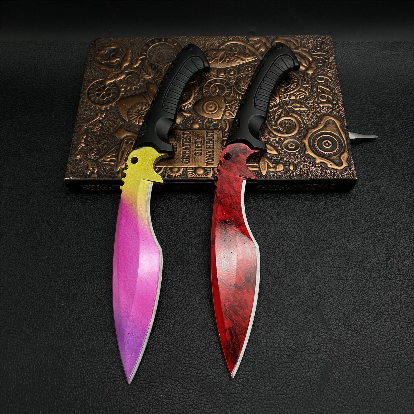 Metal Kukri Knife Game Props 2 Options