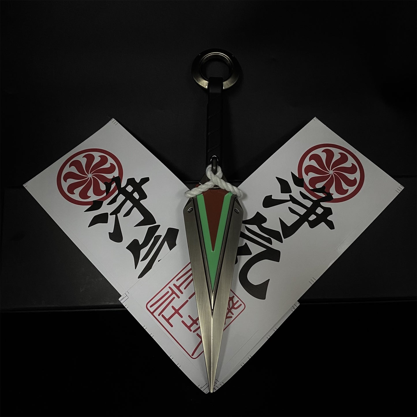 IRL OW2 Kiriko Kunai Metal Replica-Blunt Blade Version