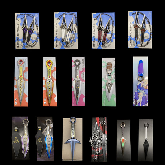 Best Quality Game Kunai IRL Metal Replica For Collection