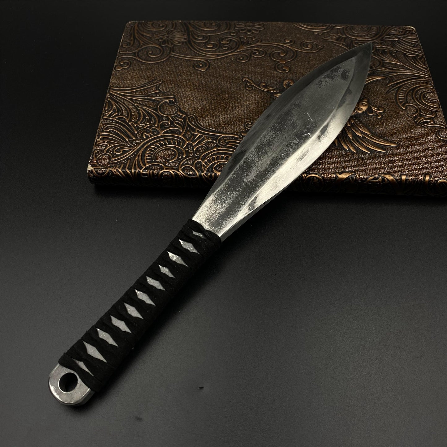 Hand-Forged Prime Steel Japanese Traditional Ninja Kunai