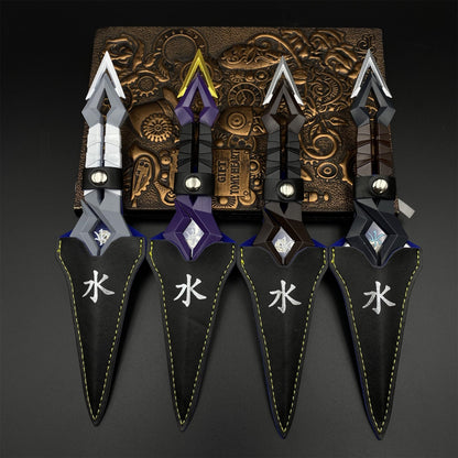 Kuronami Knife 2.0 Kuronami Kunai Metal Dull Blade Prop For Collection