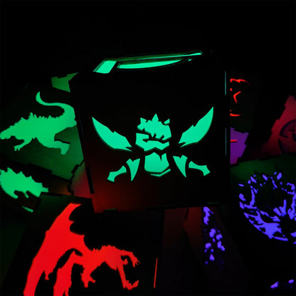 LOL Inspired Neon Night Light Room Decor