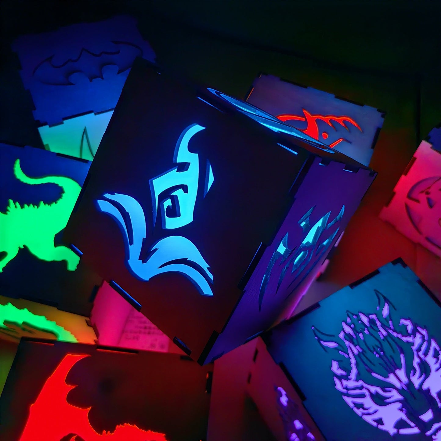 LOL Inspired Neon Night Light Room Decor