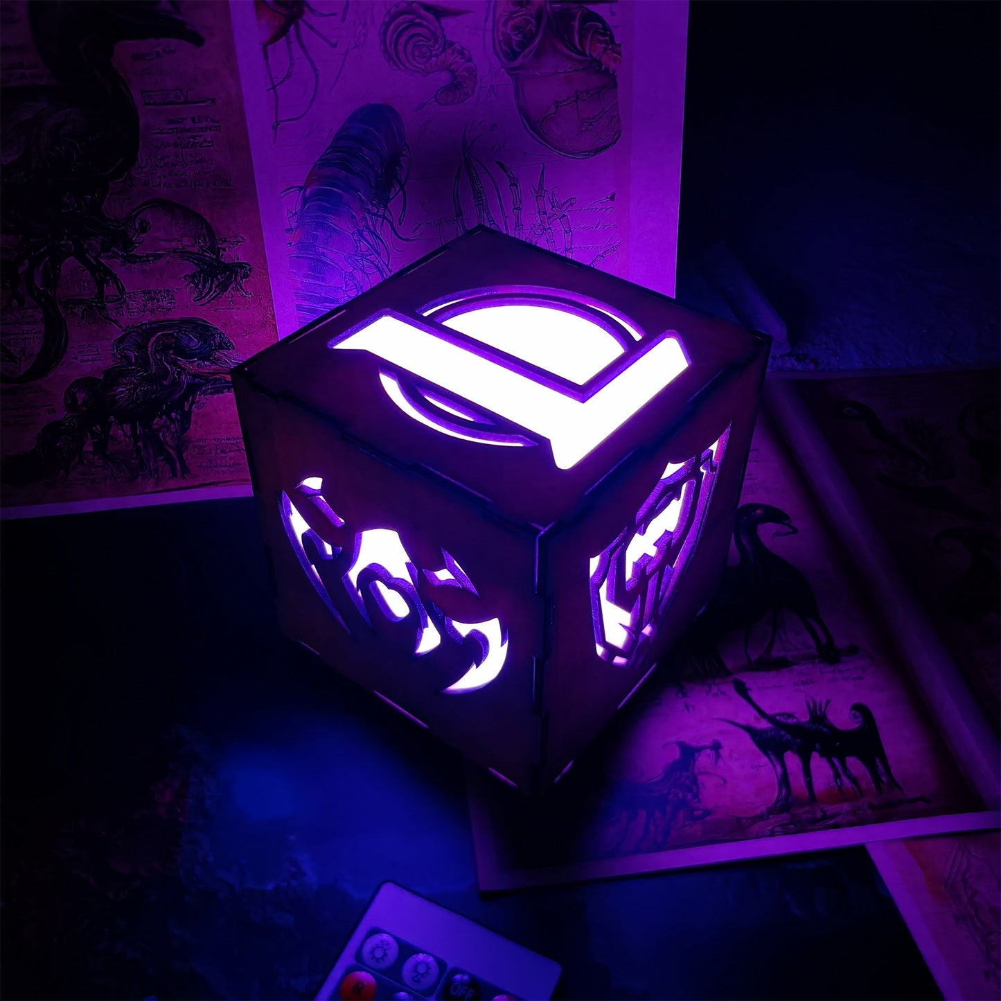LOL Inspired Neon Night Light Room Decor