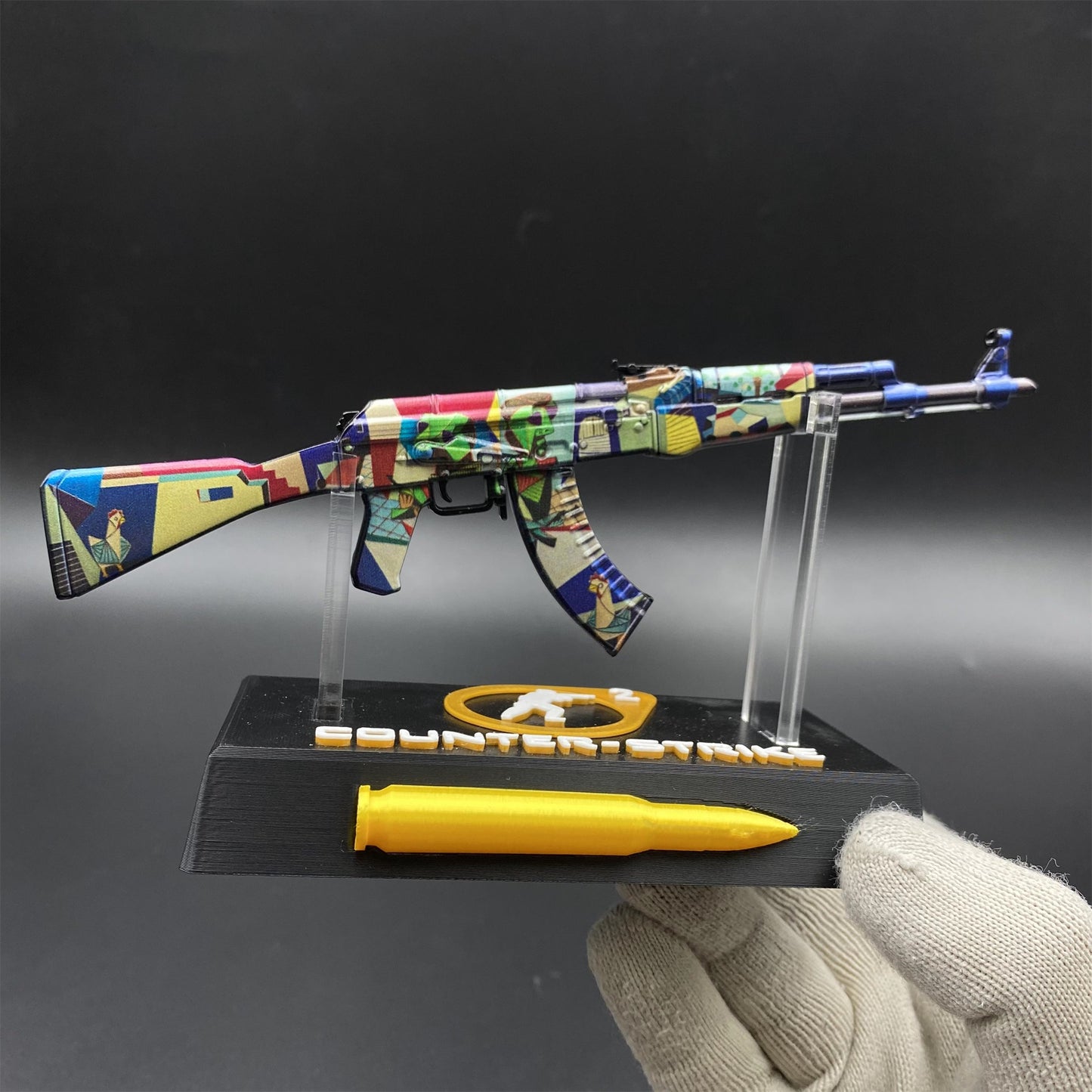 AK47 Leet Museo Metal Miniature For Collection