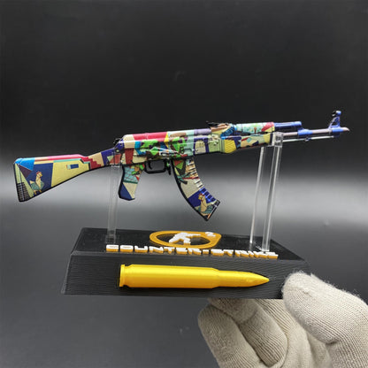 AK47 Leet Museo Metal Miniature For Collection
