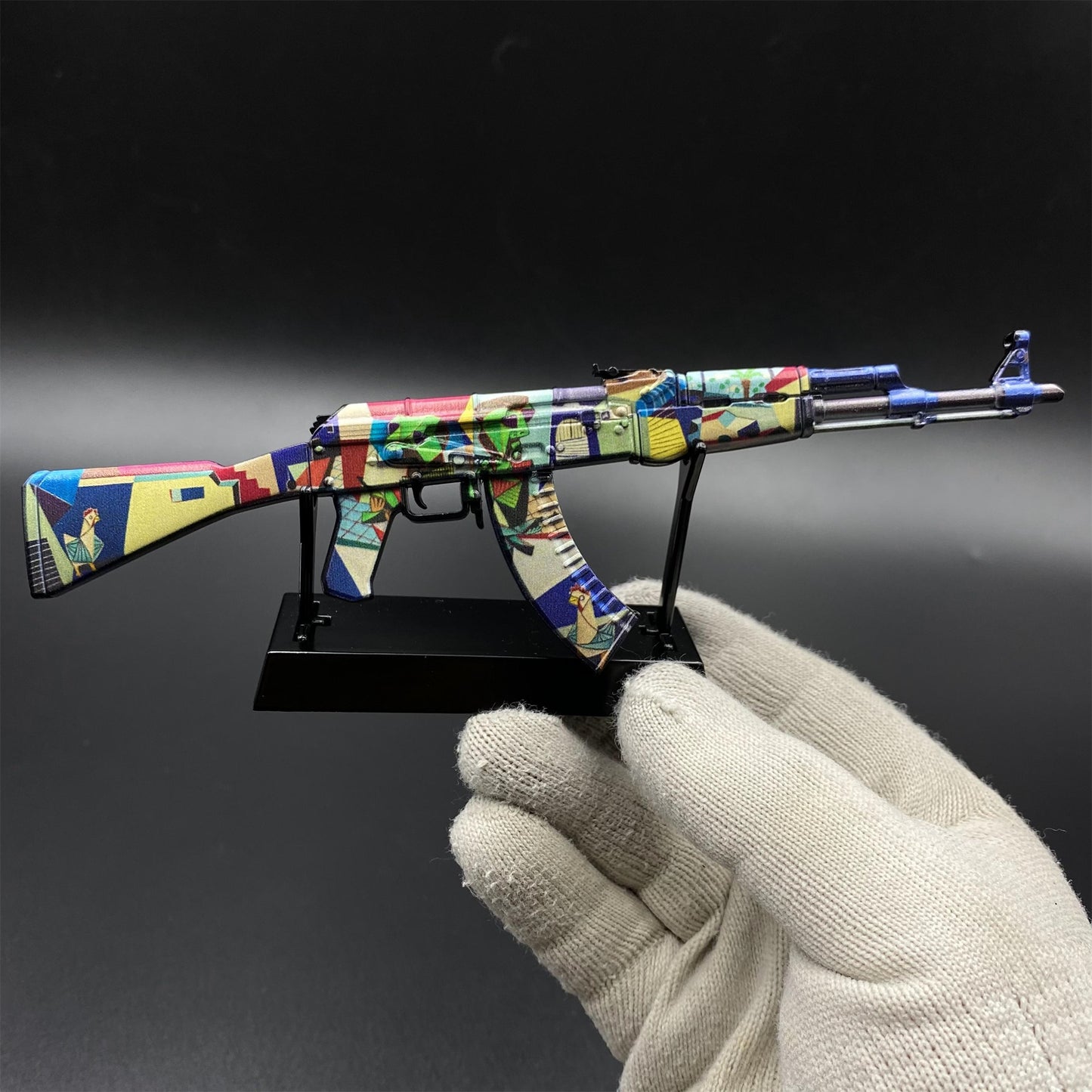 AK47 Leet Museo Metal Miniature For Collection