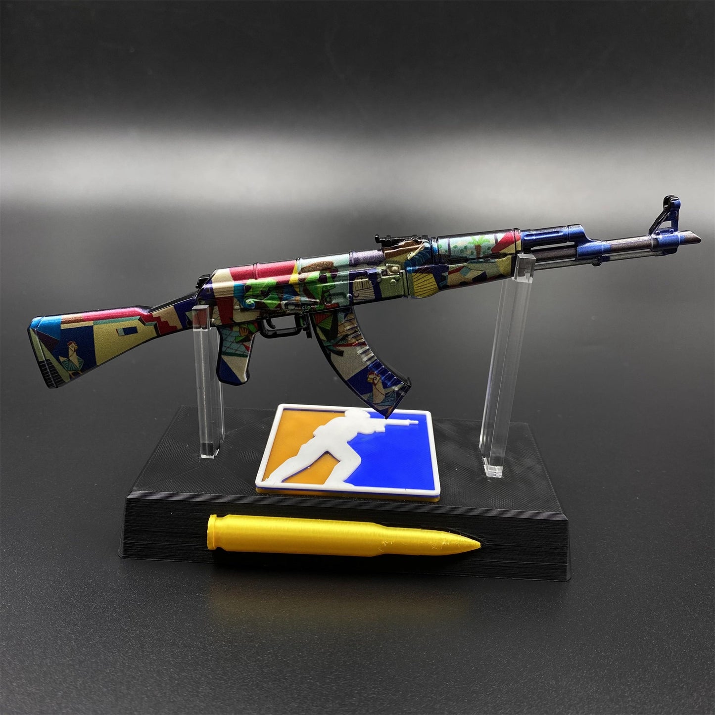 AK47 Leet Museo Metal Miniature For Collection