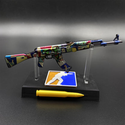 AK47 Leet Museo Metal Miniature For Collection