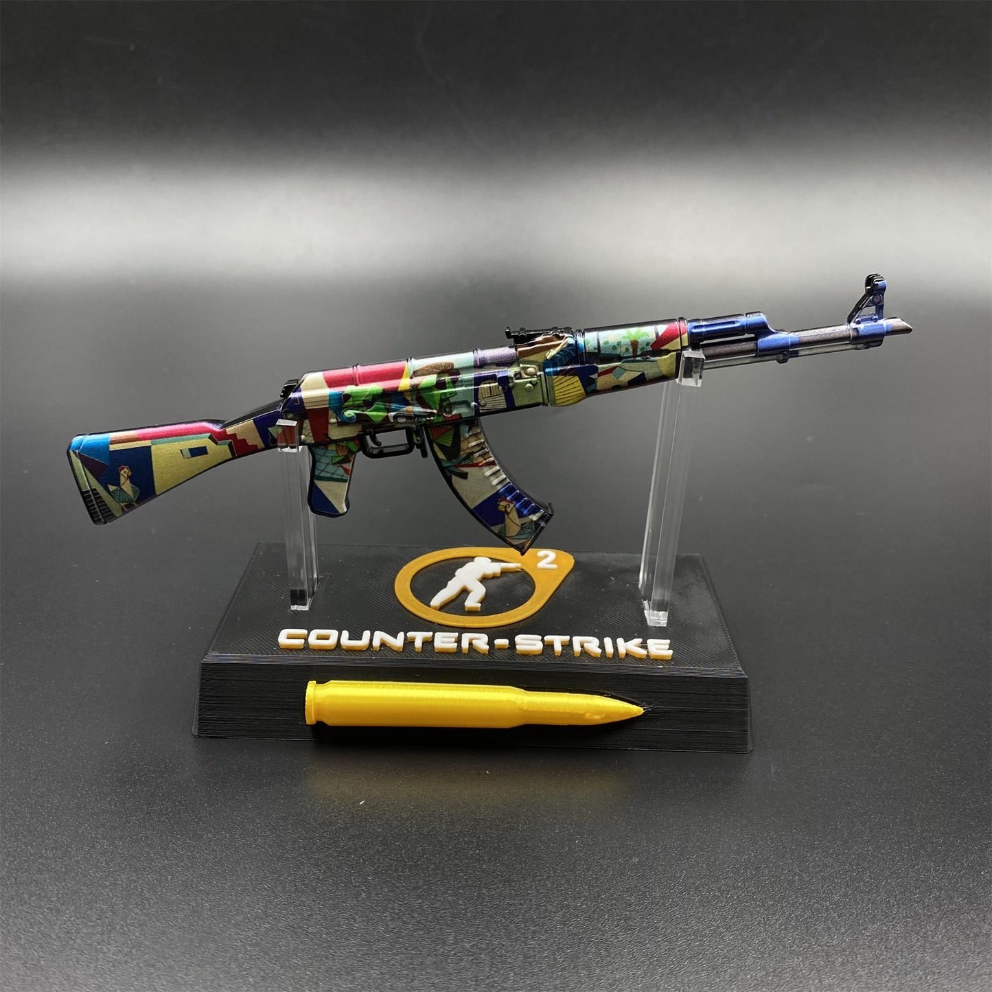 AK47 Leet Museo Metal Miniature For Collection