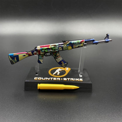 AK47 Leet Museo Metal Miniature For Collection